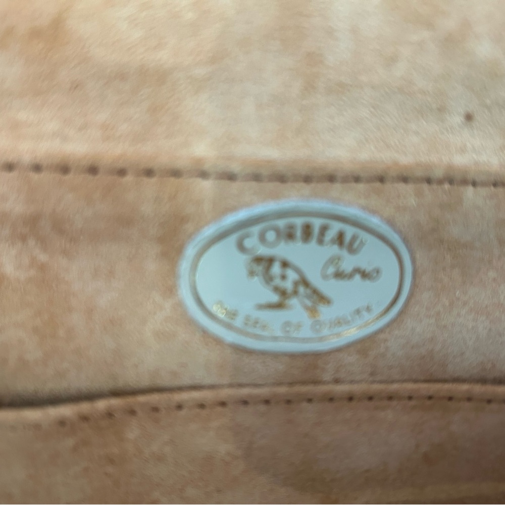 Vintage Corbeau Curio Genuine Ostrich Skin Clutch/Chain Purse. Great Condition - Picture 14 of 16